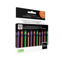 Coloured Flame Birthday - Assorted Colours