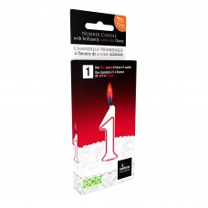 Coloured Flame Num-Red: 1