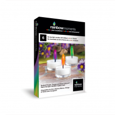 Coloured Flame Tea Lights