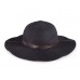 Sunlily Roll-N-Go Sun Hat: Black
