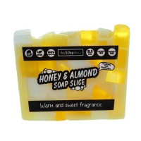 Soap Slice 120g: Honey & Almond