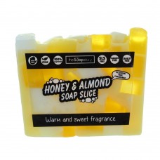 Soap Slice 120g: Honey & Almond