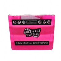 Soap Slice 120g: Rose & Lily 