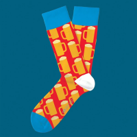 Bottoms Up Everyday Socks (Big Feet)