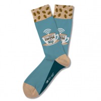 Coffee & Wifi Everyday Socks (Small Feet)