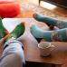 Coffee & Wifi Everyday Socks (Big Feet)