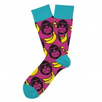 Funky Monkey Everyday Socks (Big Feet)