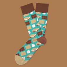 Give Me S'mores Everyday Socks (Big Feet)