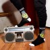 Hip Hop Hippo Everyday Socks (Big Feet)