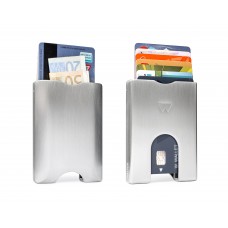 Walter Wallet Aluminium: Raw